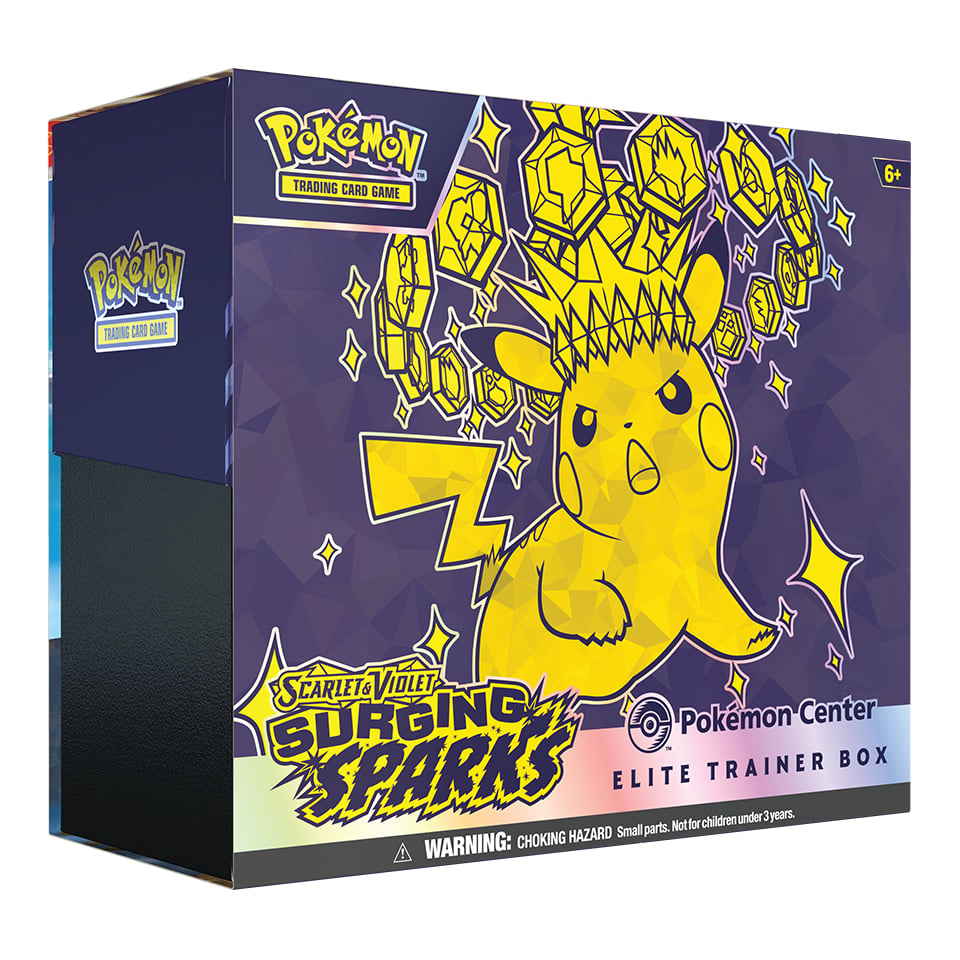 Caja de Entrenador Élite Pokémon Center de Chispas Fulgurantes