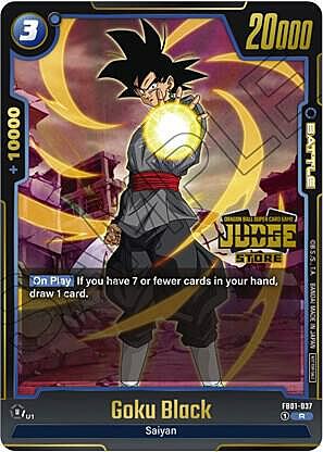 Goku Black Card Front