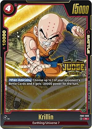 Krillin Card Front