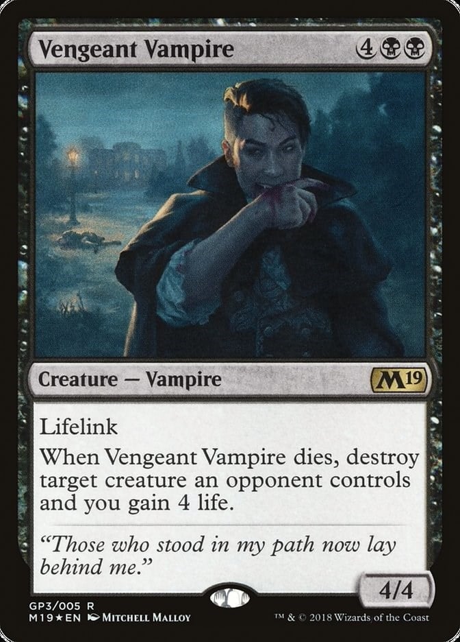 Vengeant Vampire Core Set 2019 Promos | Magic | CardTrader