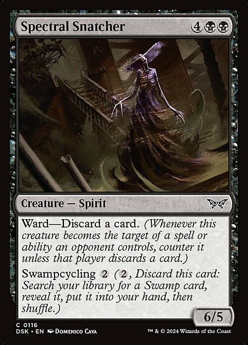 Spectral Snatcher Card Front