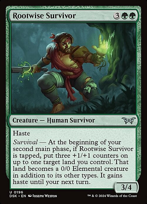 Rootwise Survivor Card Front