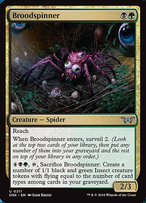 Broodspinner Frente