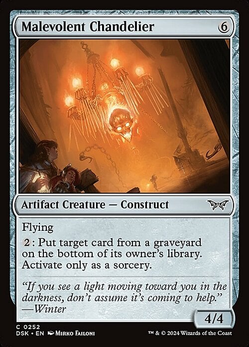 Malevolent Chandelier Frente