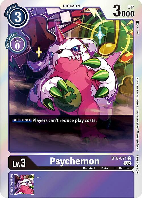 Psychemon Card Front