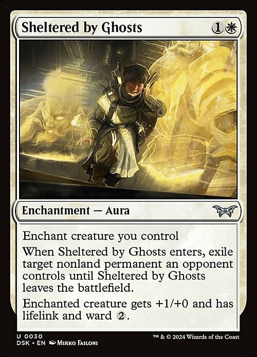 Sheltered by Ghosts Frente