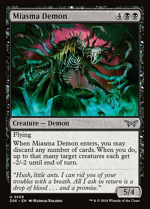 Miasma Demon Frente