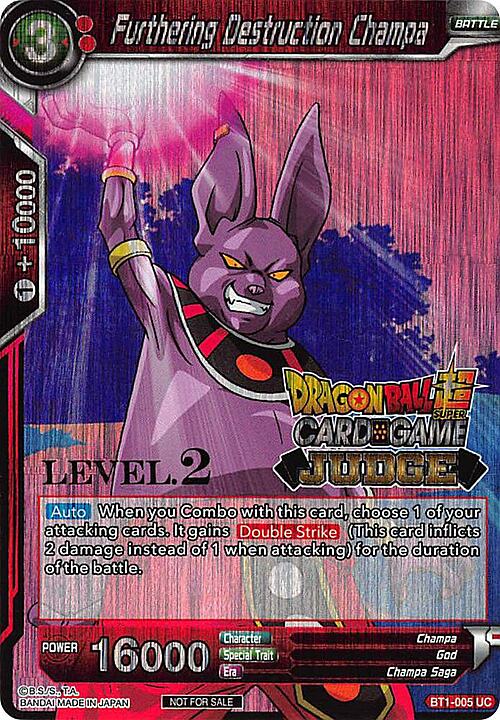 Furthering Destruction Champa Card Front