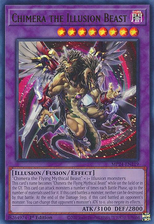 Chimera, la Bestia Illusione Card Front