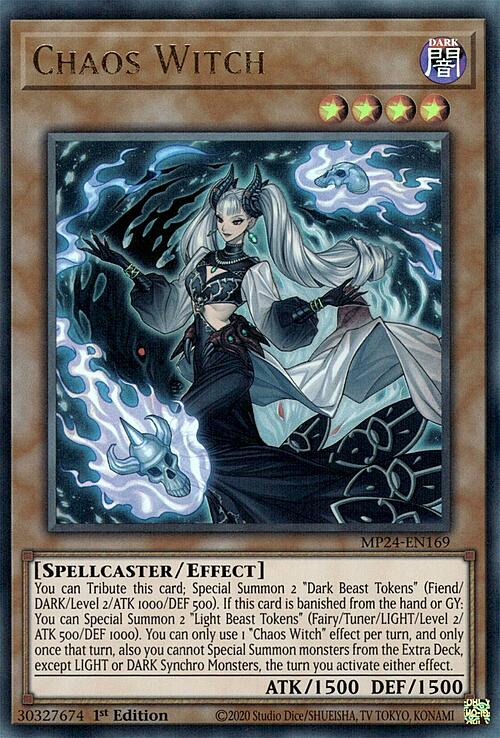 Strega del Chaos Card Front