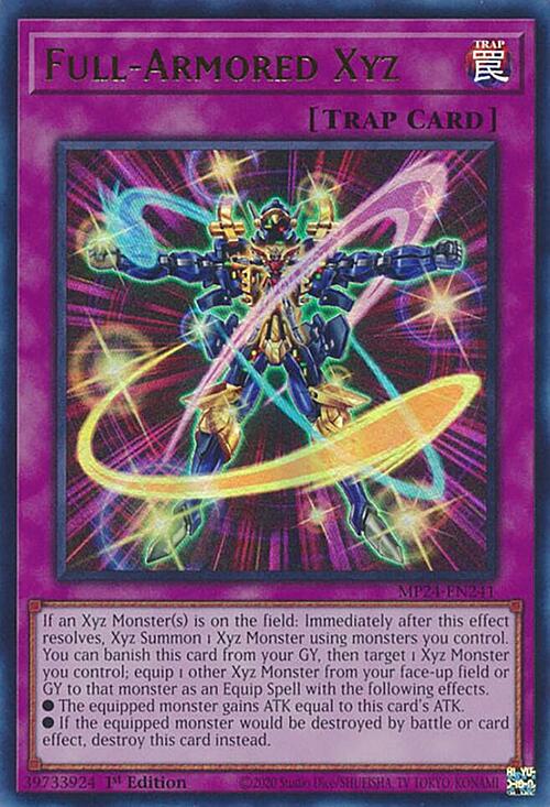 Full-Armored Xyz Card Front