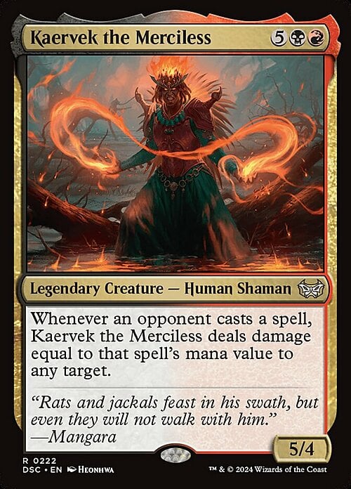 Kaervek the Merciless Card Front