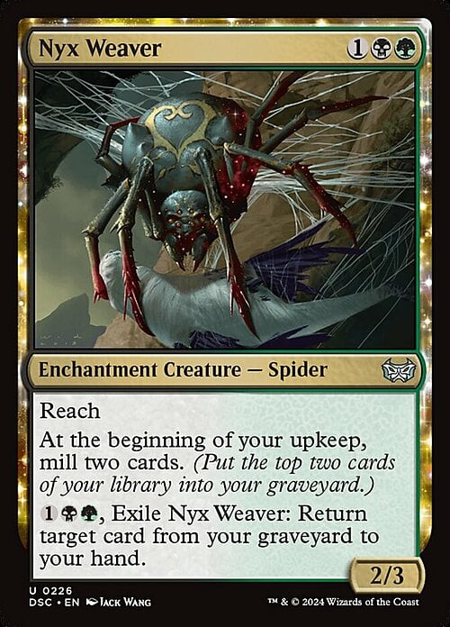 Nyx Weaver Card Front