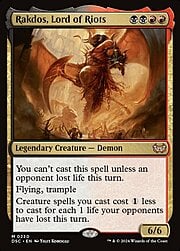 Rakdos, Signore delle Sommosse