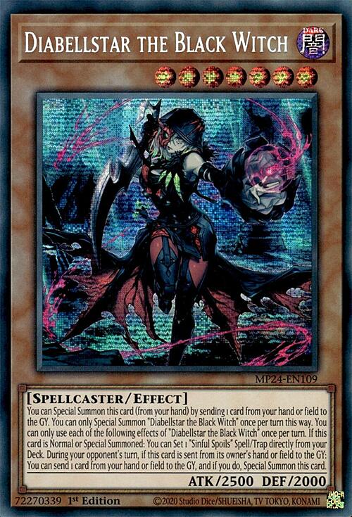 Diabellstar la Strega Nera Card Front