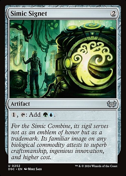 Simic Signet Card Front