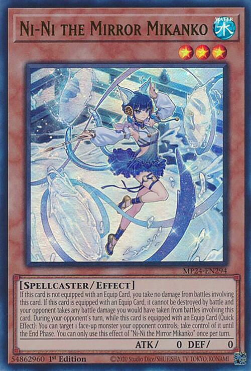 Ni-Ni la Mikanko Specchio Card Front