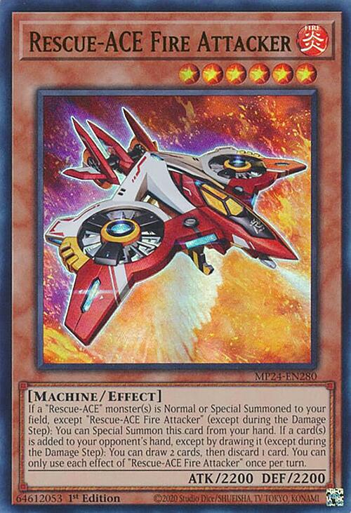 Rescue-ACE Fire Attacker Card Front