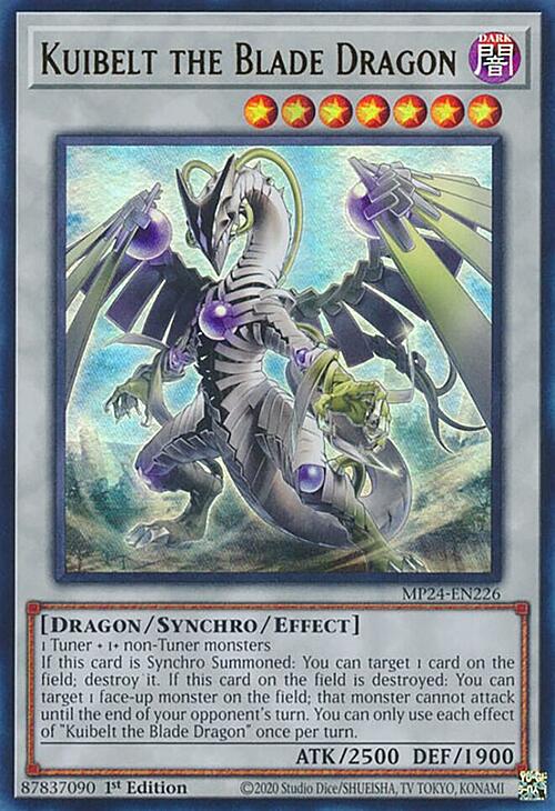 Kuibelt the Blade Dragon Card Front