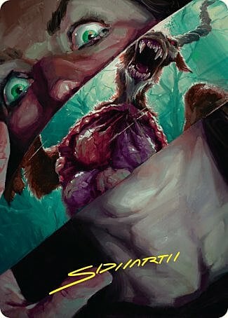 Art Series: Hauntwoods Shrieker Card Front