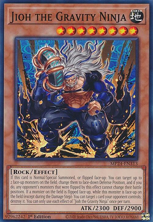 Jioh il Ninja Gravitazionale Card Front