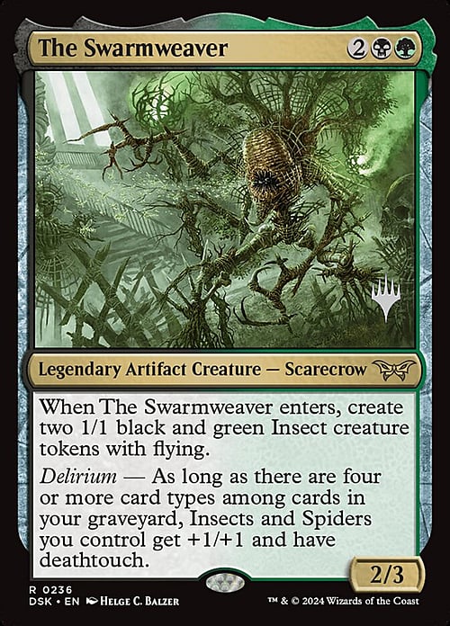 The Swarmweaver Card Front