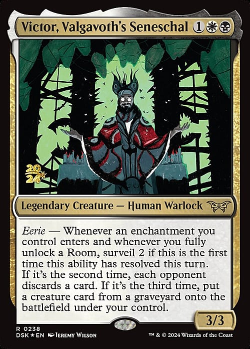 Victor, Valgavoth's Seneschal Card Front