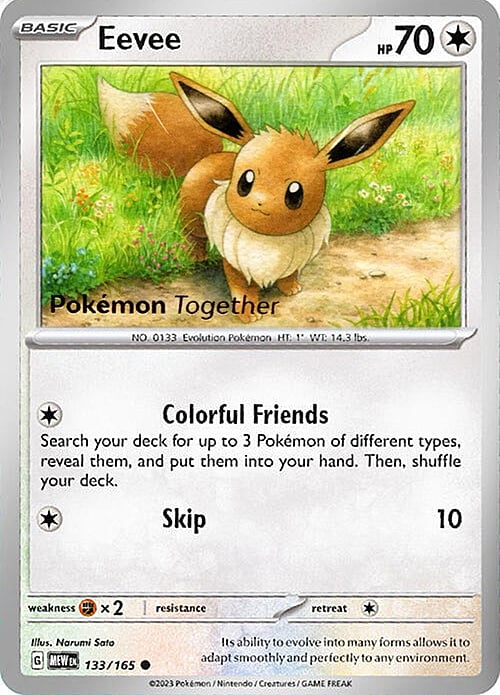 Eevee Card Front