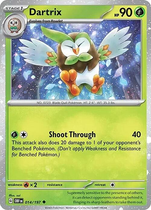 Dartrix Card Front