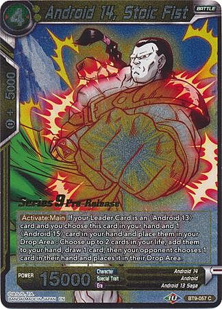 Android 14, Stoic Fist Frente