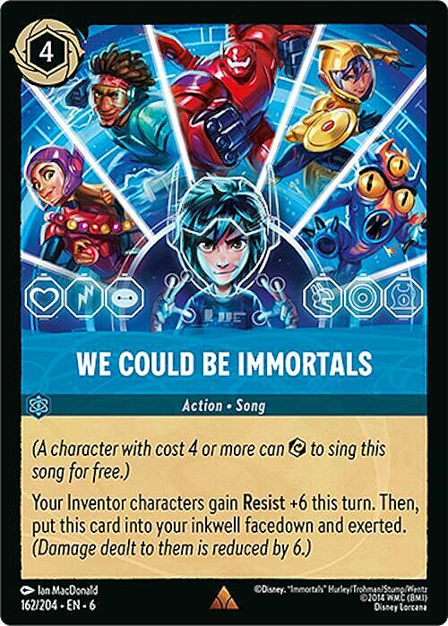 We Could Be Immortals Frente