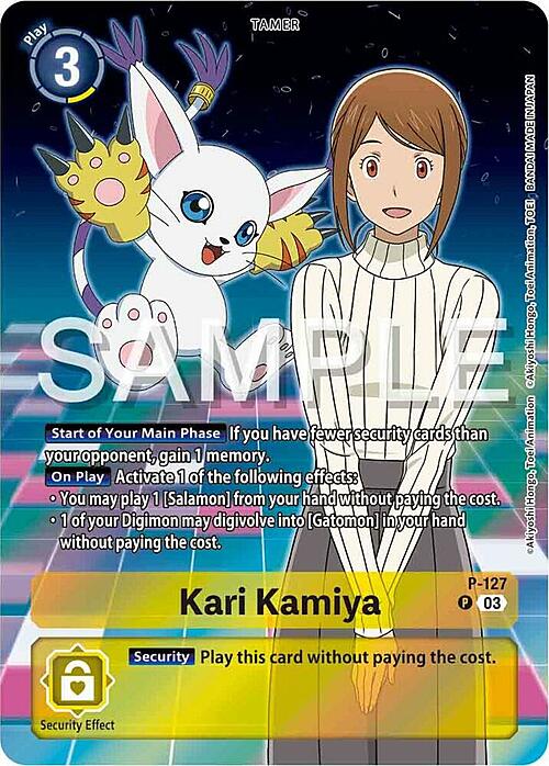 Kari Kamiya Card Front