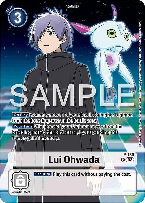 Lui Ohwada Card Front