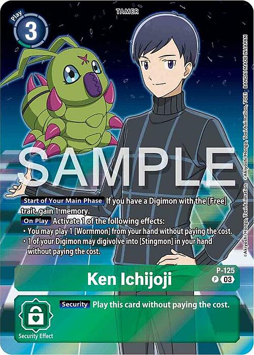 Ken Ichijoji Card Front