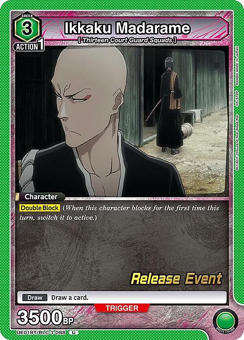 Ikkaku Madarame Card Front