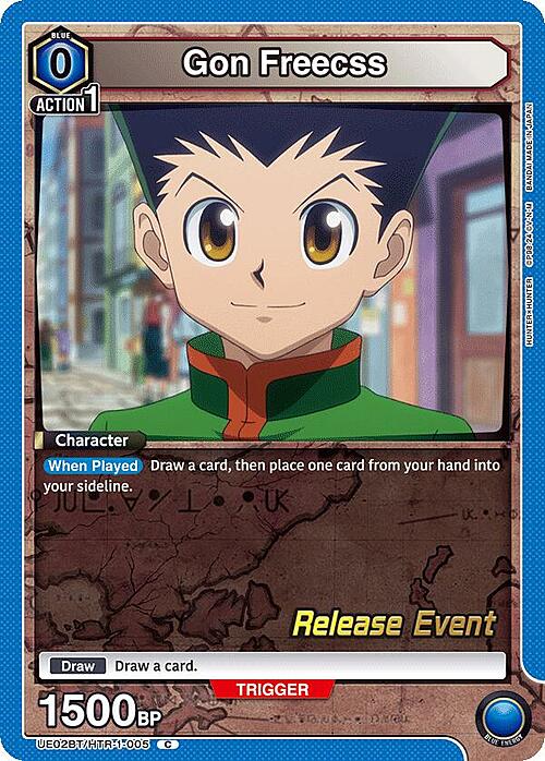 Gon Freecss Card Front