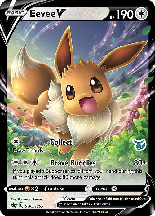 Eevee V Card Front