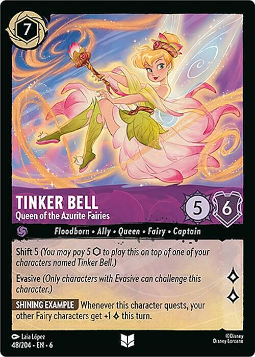 Tinker Bell - Queen of the Azurite Fairies Frente