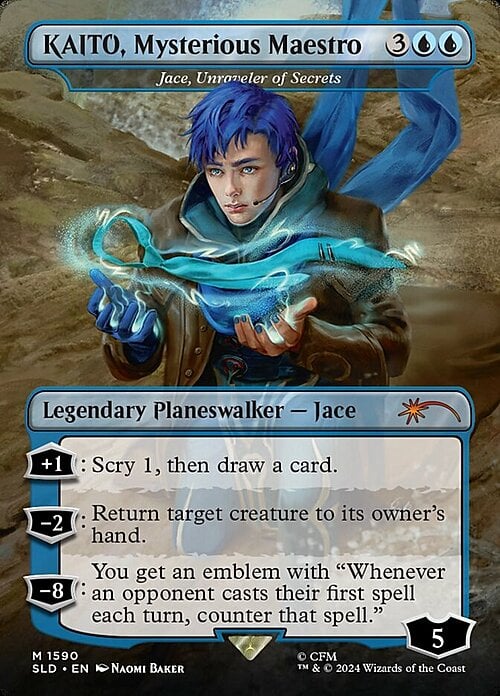 Jace, Descifrador de Misterios Frente