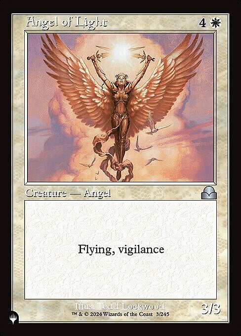 Angel of Light Card Front