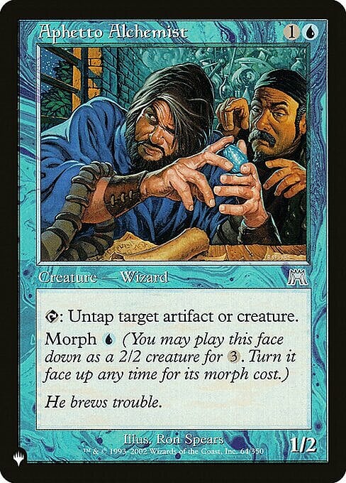 Aphetto Alchemist Card Front