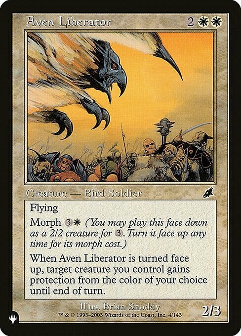 Aven Liberator Card Front