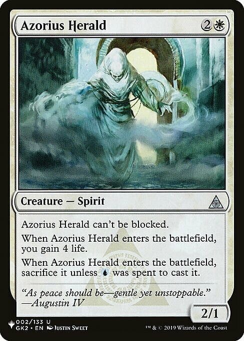 Araldo di Azorius Card Front