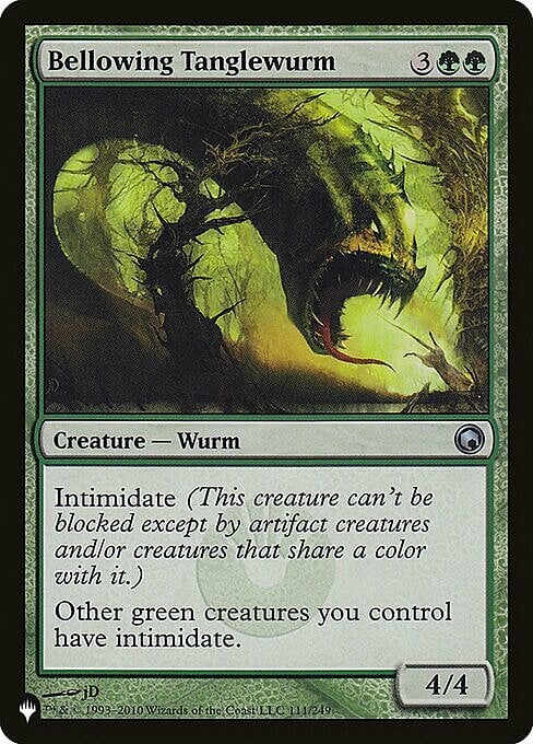 Wurm del Groviglio Urlante Card Front