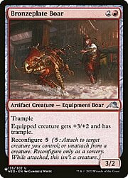 Bronzeplate Boar