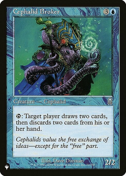 Cephalid Broker Card Front