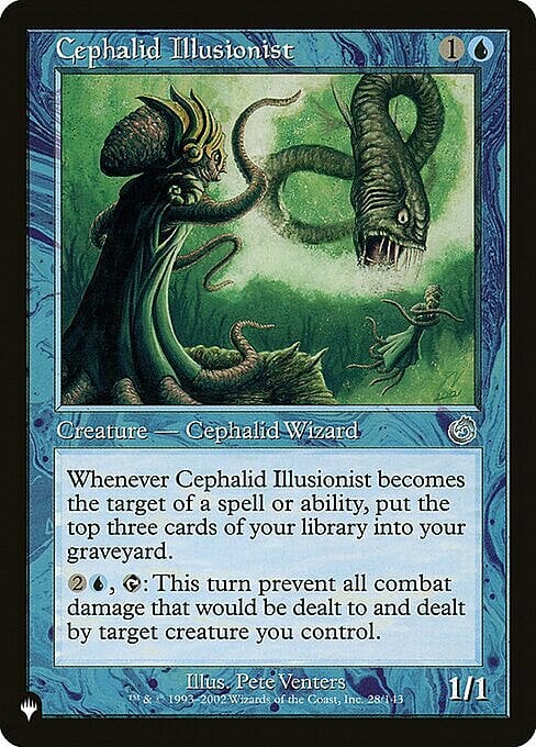 Illusionista Cefalide Card Front