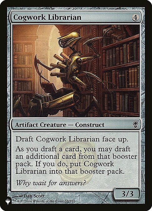 Cogwork Librarian Frente