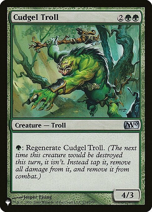 Troll col Randello Card Front