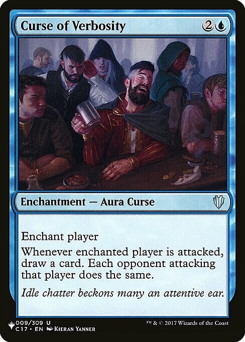 Curse of Verbosity Card Front